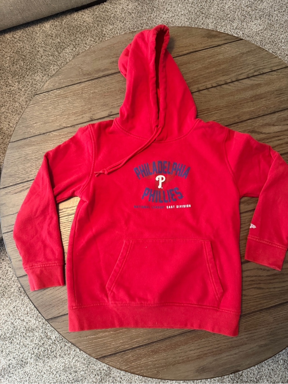 New Era Red Philadelphia Phillies Kids Hoodie